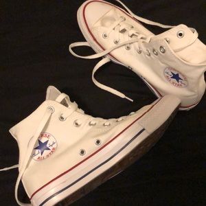 White high top converse